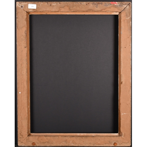 278 - Early 20th Century English School. A Gilt and Painted Arts and Crafts Frame, rebate 23.75