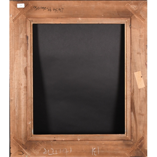 279 - 20th Century European School. A Gilt Composition Frame, with a fabric slip, rebate 23.5