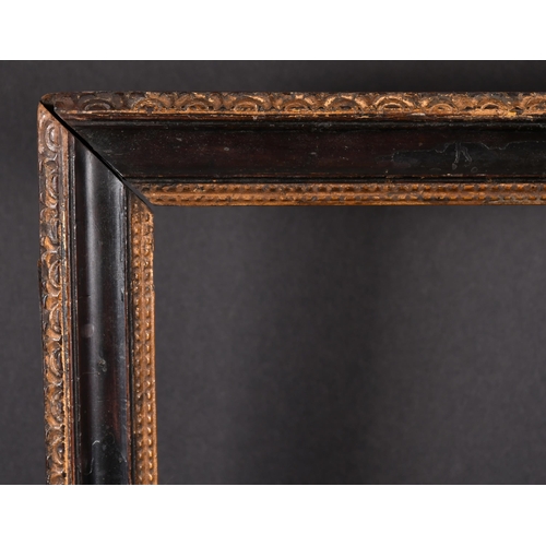 280 - Early 19th Century English School. A Black Frame with gilt edging, rebate 23.5