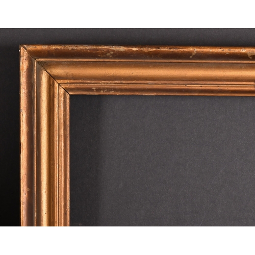 282 - 19th Century English School. A Painted Hollow Composition Frame, rebate 22.5