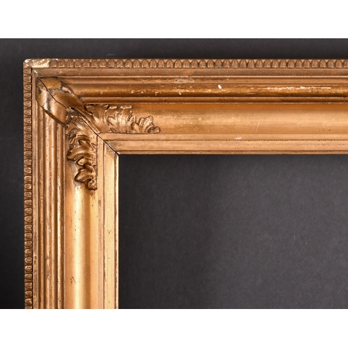 286 - 19th Century English School. A Hollow Gilt Composition Frame, rebate 22