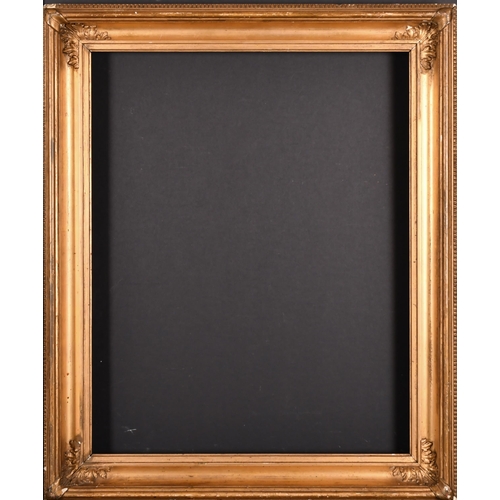 286 - 19th Century English School. A Hollow Gilt Composition Frame, rebate 22