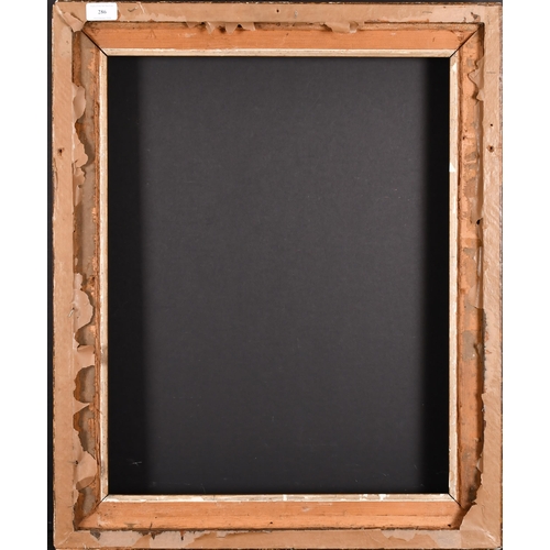 286 - 19th Century English School. A Hollow Gilt Composition Frame, rebate 22