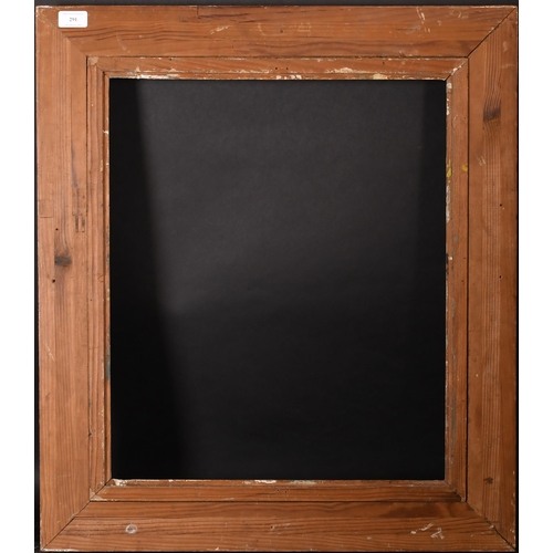 291 - Early 20th Century French School. A Painted Carved Wood Frame, with a white slip, rebate 21.5