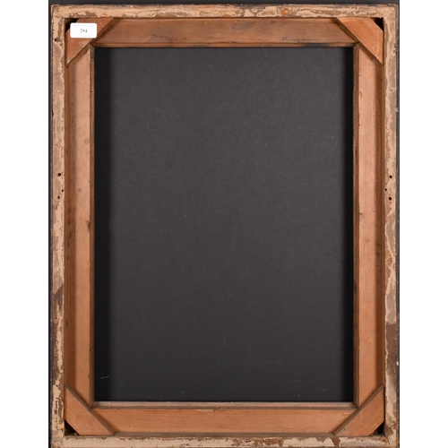 294 - 19th Century English School. A Darkwood Frame, rebate 20.75