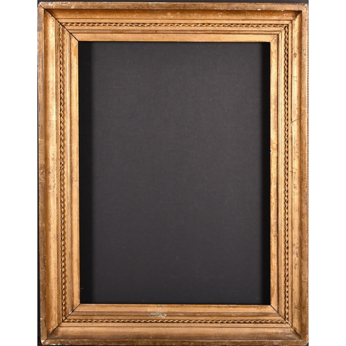 299 - Early 19th Century English School. A Hollow Carved Giltwood Frame, rebate 20