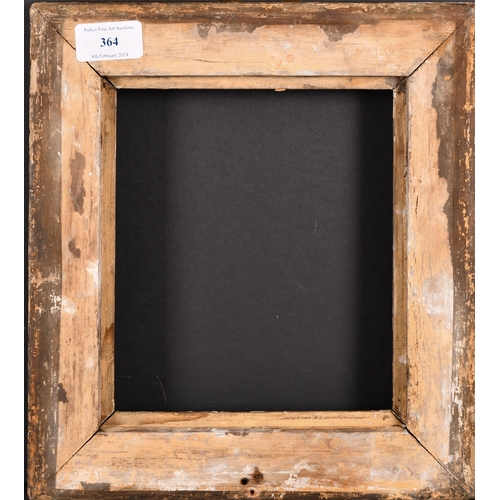 364 - Early 19th Century English School. A Hollow Gilt Composition Frame, rebate 7.5