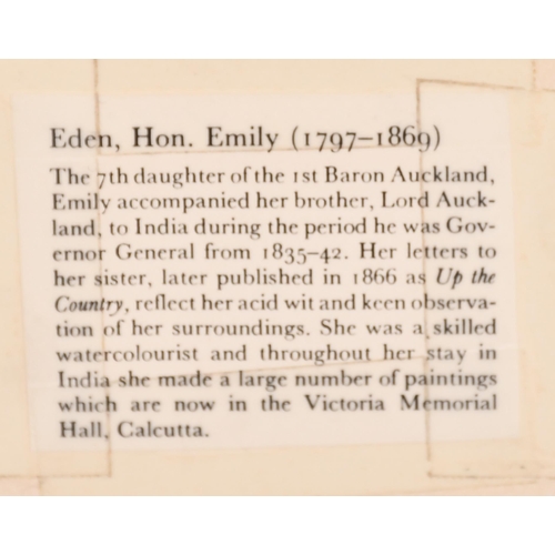 7 - The Hon. Emily Eden (1797-1869) British. 