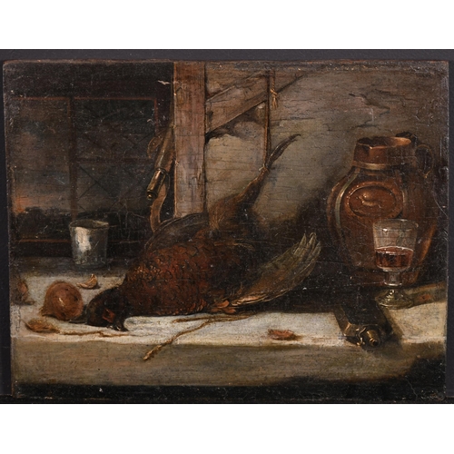 23 - Circle of Benjamin Blake (1757-1830) British. Still Life with Dead Game, Oil on panel, unframed 6.75... 