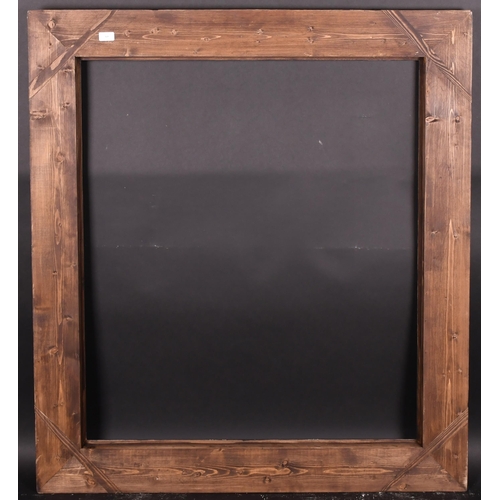 305 - 20th-21st Century English School. A Black Painted Frame, with silver edges, rebate 39.5