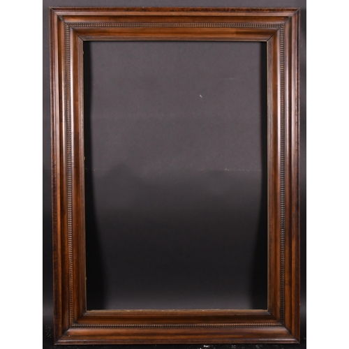 306 - 20th Century English School. A Darkwood Frame, rebate 39.5