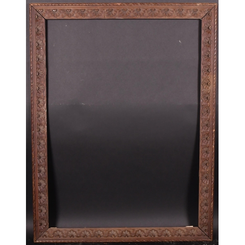 308 - 19th Century English School. A Carved Wood Frame, rebate 37.25