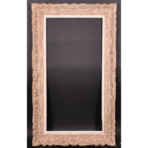 313 - 20th Century French School. A Painted Carved Wood Frame, with a white slip, rebate 36