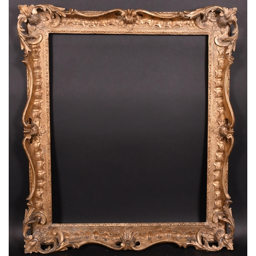 325 - 18th Century English School. A Fine Carved Giltwood Frame, with swept and pierced centres and corner... 