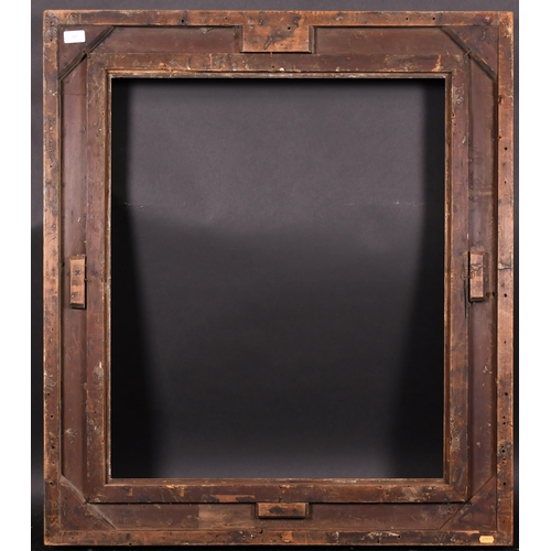 327 - 19th Century European School. A Painted Composition Frame, with swept centres and corners, rebate 30... 