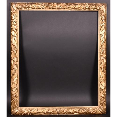 329 - Late 18th Century English School. A Carved Giltwood Frame, rebate 30