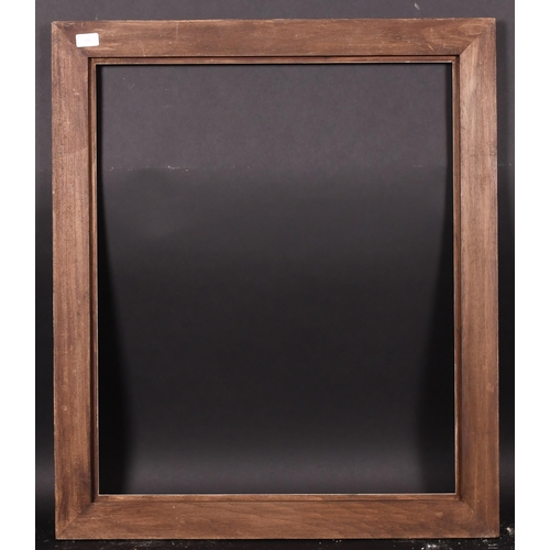 331 - 20th-21st Century English School. A Black Painted Frame, with silver inner and outer edges, rebate 2... 