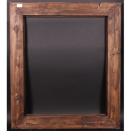 332 - 20th-21st Century English School. A Black Painted Frame, with gilt inner and outer edges, rebate 29.... 