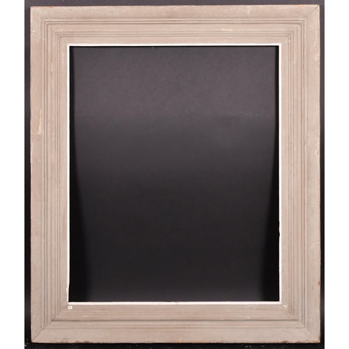 339 - 20th Century French School. A Painted Wooden Frame, with a white sight edge, rebate 28.5