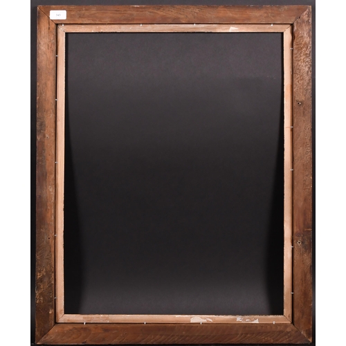 343 - 19th Century English School. A Maple Frame, with a gilt slip, rebate 27.5