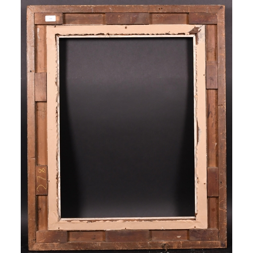 344 - 19th Century English School. A Painted Composition Frame, rebate 27.5