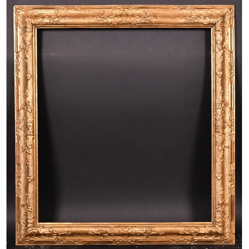 347 - 18th Century European School. A Fine Carved Giltwood Frame, rebate 26