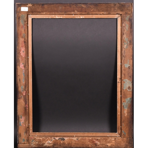 350 - 19th Century English School. A Burr Walnut Frame, with a silver slip, rebate 26