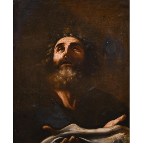 36 - Circle of Giovanni Francesco Barbieri 'Guercino' (1591-1666) Italian. A Portrait of a Bearded Apostl... 