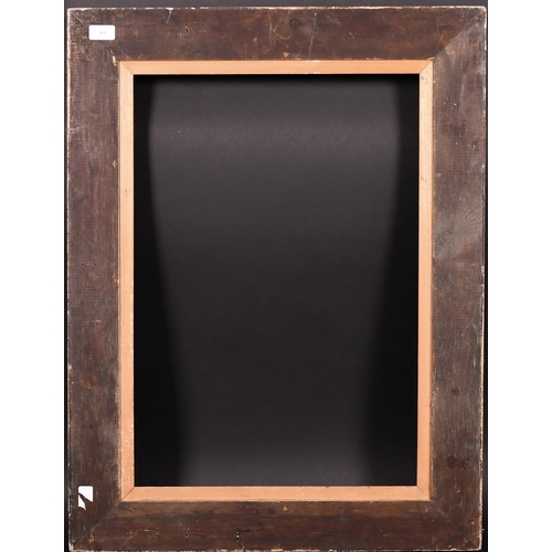 363 - 20th Century English School. A Gilt Composition Frame, with swept centres and corners, rebate 25