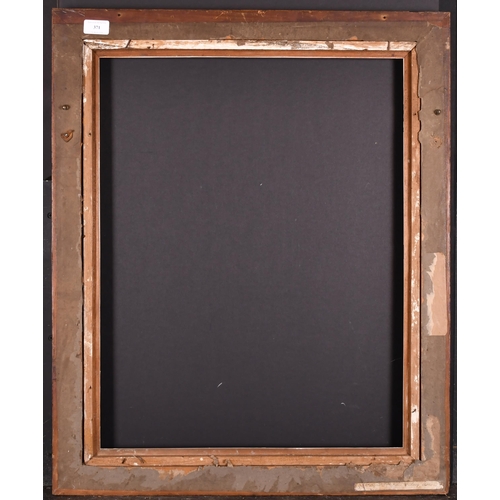 371 - 19th Century English School. A Maple Frame, with a gilt slip, rebate 24