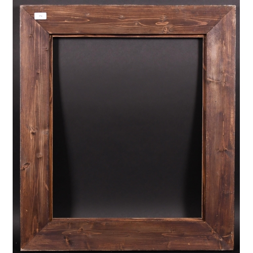 374 - 20th-21st Century English School. A Black Painted Frame, with silver inner and outer edges, rebate 2... 