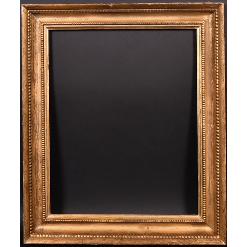 381 - 19th Century English School. A Carved Giltwood Hollow Frame, rebate 23