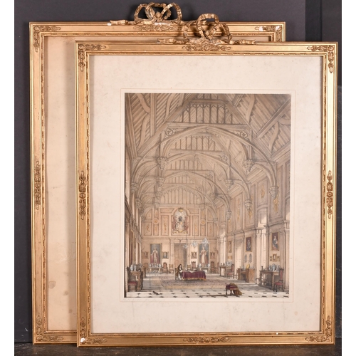 387 - Early 20th Century English School. A Gilt Composition Frame, with a ribboned composition centre deco... 