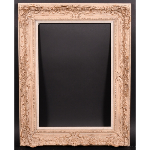 388 - 20th Century English School. A Painted Composition Frame, with swept centres and corners and a fabri... 