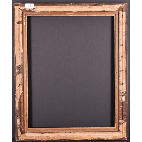 392 - 19th Century English School. A Bird's Eye Maple Frame, with a gilt slip, rebate 21