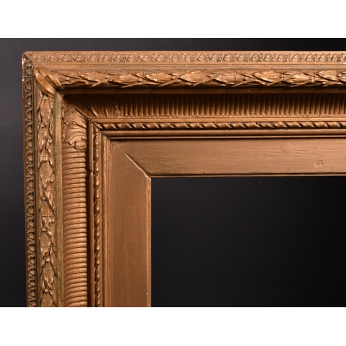 394 - 19th Century English School. A Painted Composition Frame, rebate 21