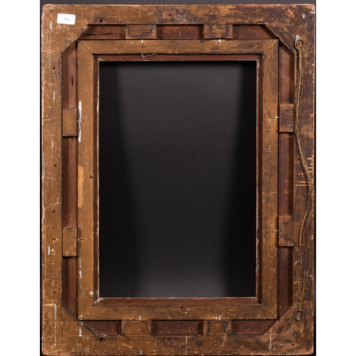 394 - 19th Century English School. A Painted Composition Frame, rebate 21