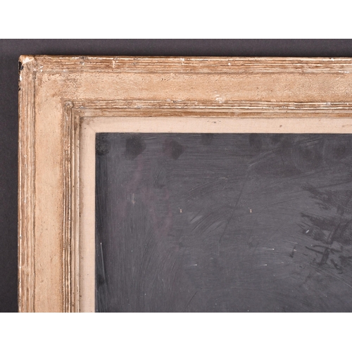 395 - 20th Century English School. A Silver Composition Frame, with a fabric slip and inset glass, rebate ... 