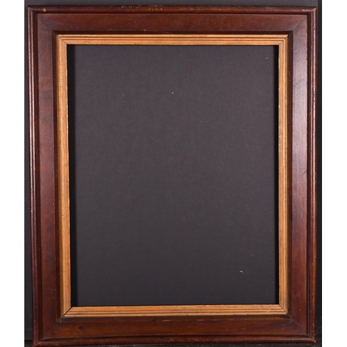 399 - Early 20th Century English School. A Wooden Frame, with a gilt slip, rebate 20