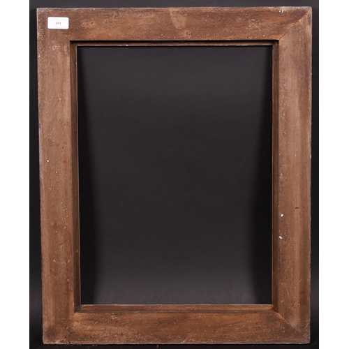 401 - 20th-21st Century English School. A Black Painted Frame, with gilt inner and outer edges, rebate 20