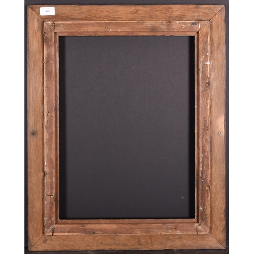 408 - Early 20th Century English School. A Darkwood Frame, with a gilt slip, rebate 19.5