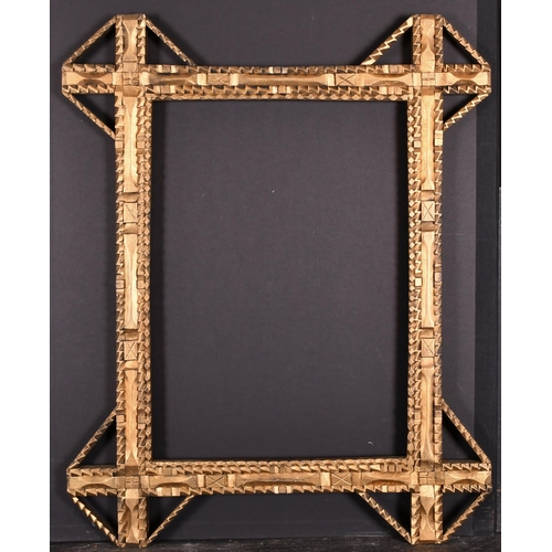 409 - Early 20th Century European School. A Painted Wooden Frame, rebate 19.5