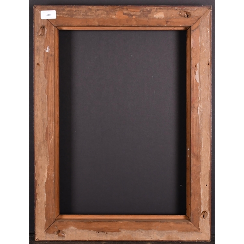 410 - Early 19th Century English School. A Black Frame, with gilt painted decoration, rebate 19.5