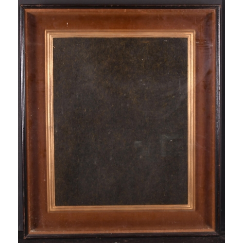 414 - 20th Century English School. A Boxed Frame, lined with fabric and an inner gilt slip and inset glass... 