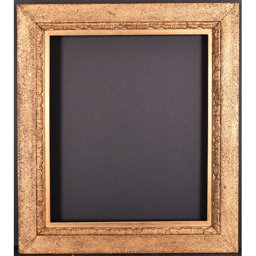 416 - 19th Century English School. A Gilt Composition Frame, rebate 18.5