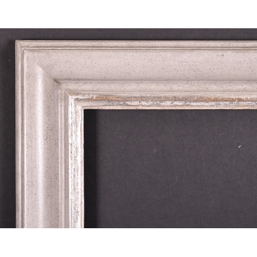 422 - 20th-21st Century English School. A Painted Frame, with a silver inner edge, rebate 18