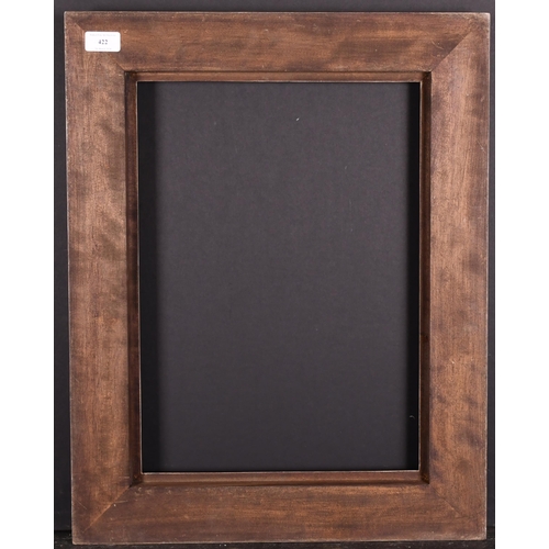 422 - 20th-21st Century English School. A Painted Frame, with a silver inner edge, rebate 18