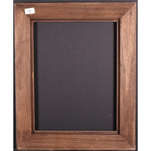 425 - 20th-21st Century English School. A Black Painted Frame, with silver inner and outer edges, rebate 1... 