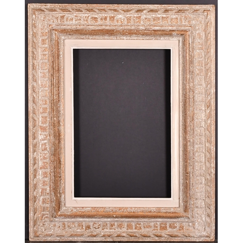 440 - 20th Century French School. A Painted Composition Frame, rebate 16