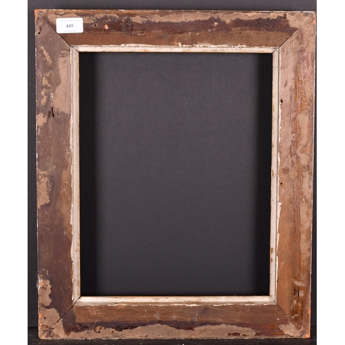 445 - 19th Century English School. A Gilt Composition Frame, rebate 14.75